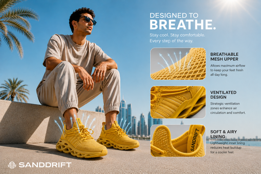 Breathable Sneakers: Why They Matter in Hot Climates