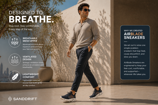 Why We Created the AirBlade Sneakers