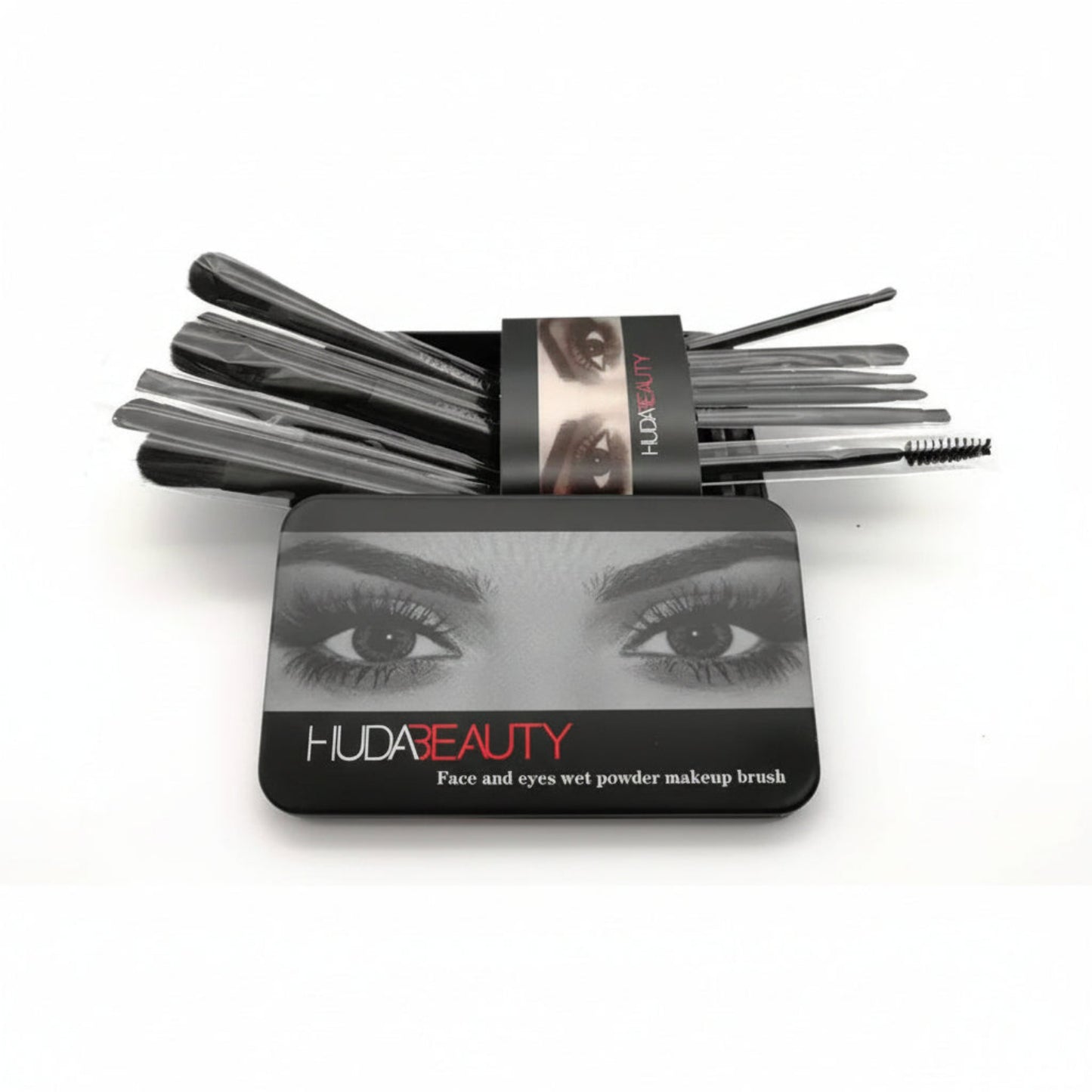 Perfect Starter Kit - 12-Piece Professional Makeup Brush Set - GenTrend